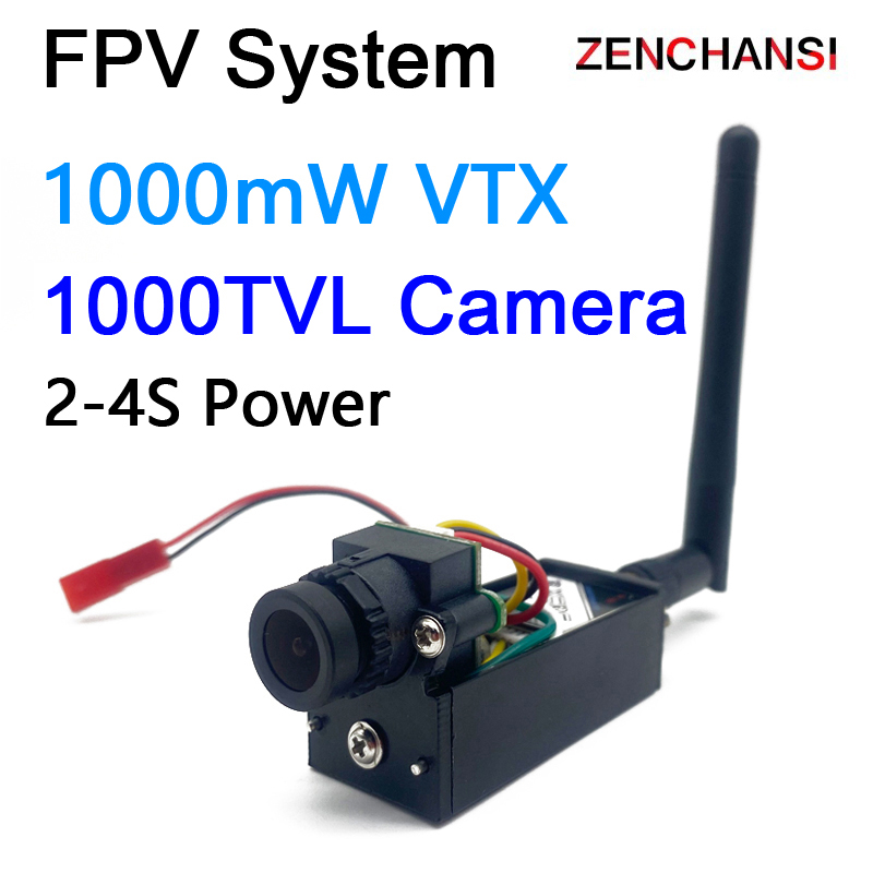 Rc Plane Hobby Zone - Trasmettitore VTX regolabile 5.8G 48CH 100/200/400/1000mW