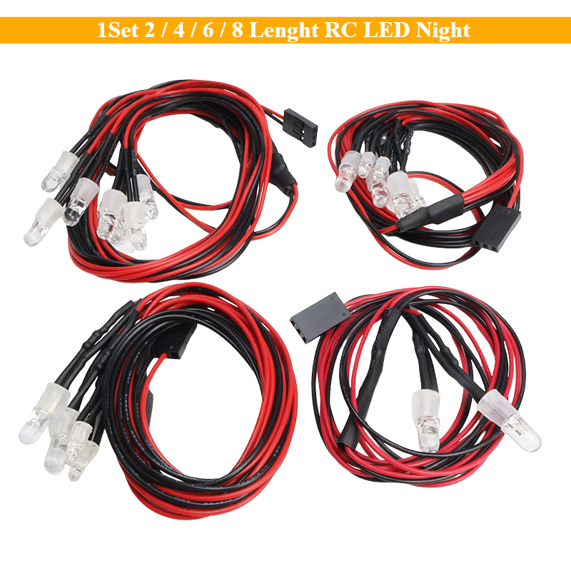 Rc Hobby Tech Bali - Nuovo 1 Set 2/4/6/8 Lunghezza RC