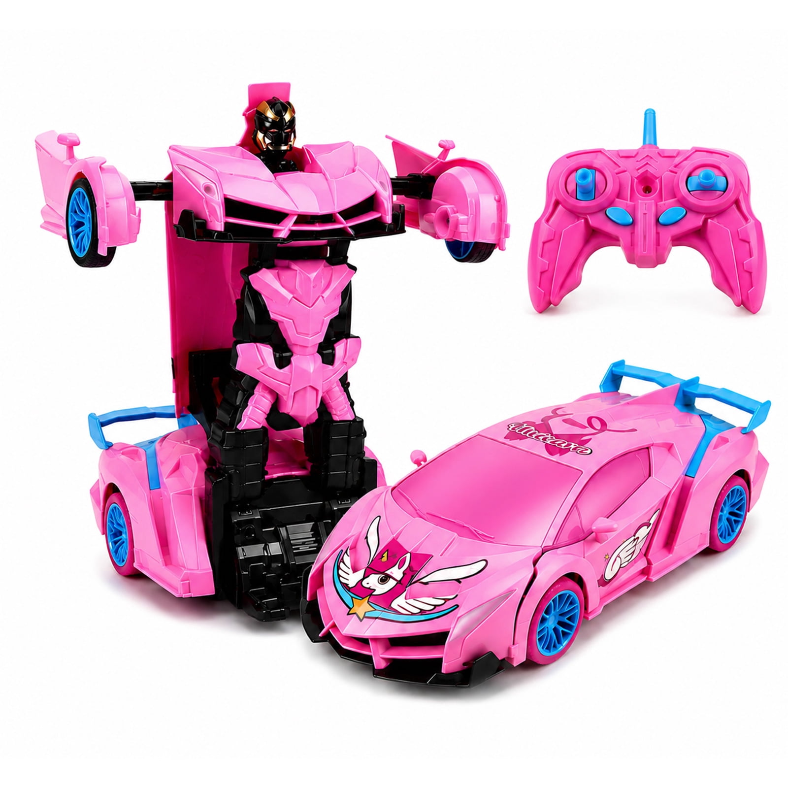 Rc Hobby Tech Bali - Auto Robot Trasformabile Unicorno RC 2-in-1,