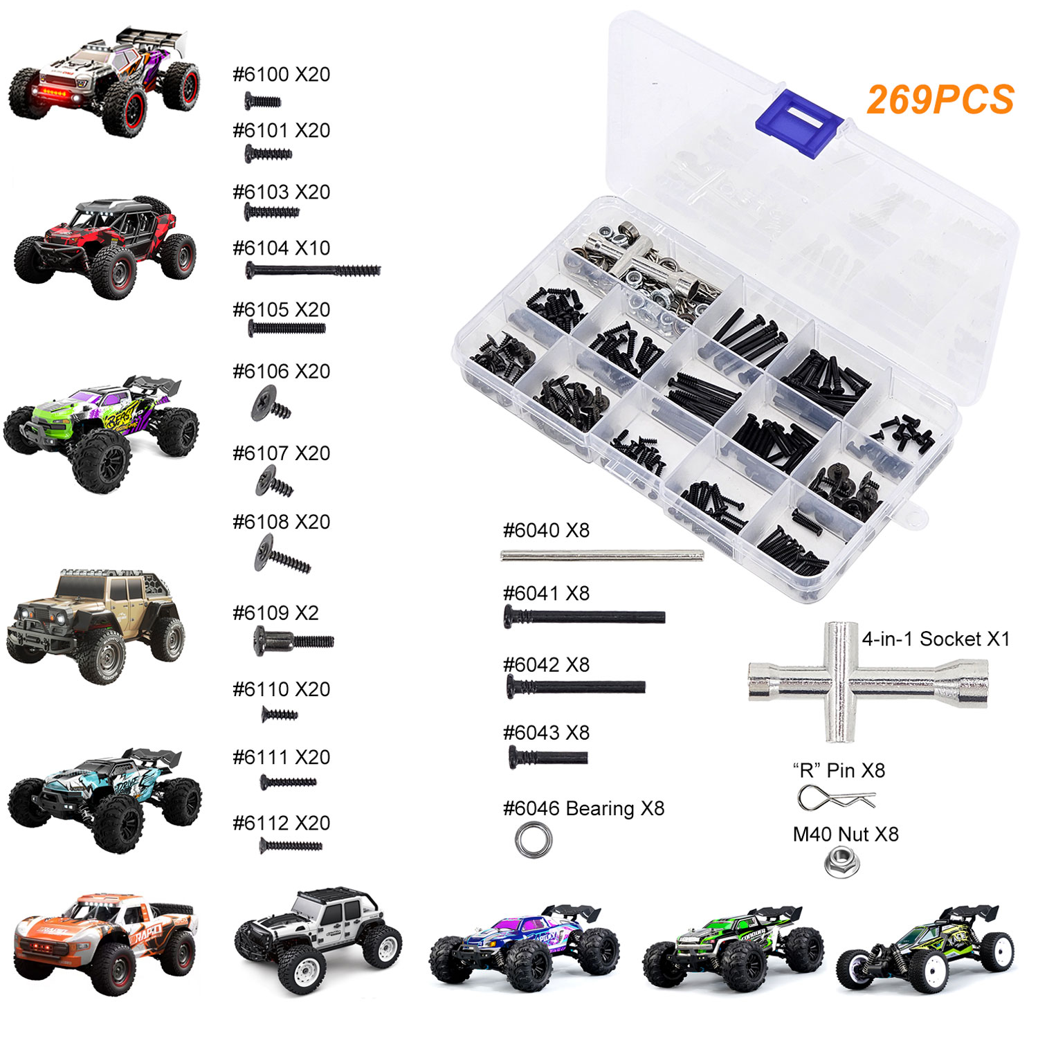 SCY Kit di attrezzi per auto R - Rc Hobby Nut recensione e prezzo