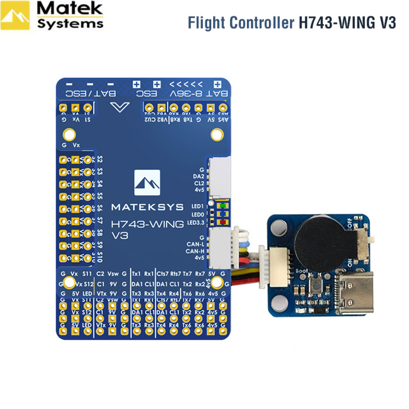 MATEK H743 WING V3 Flight Cont - Rc Plane Hobby Zone recensione e prezzo